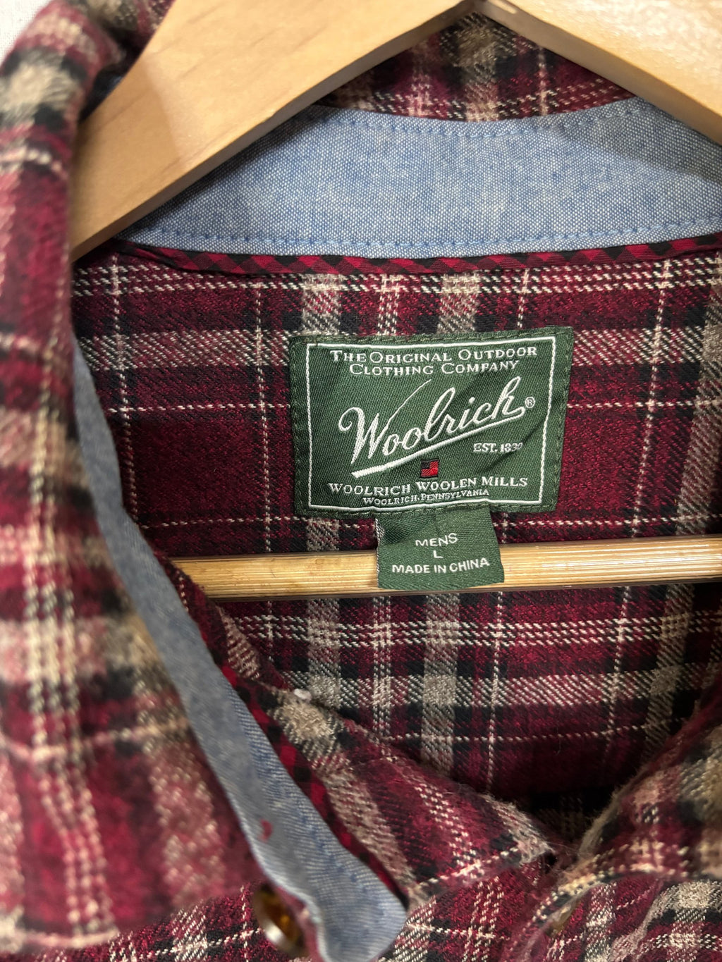 Flannel Shirt Vintage Streetwear Wool rice