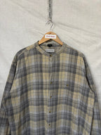Flannel Shirt Vintage Streetwear Saxon