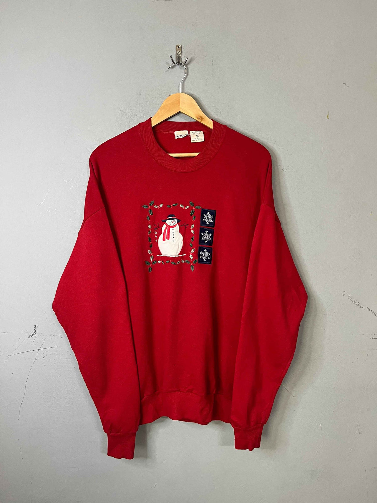 Sweatshirt Vintage Streetwear Oversized Snowbell north crest