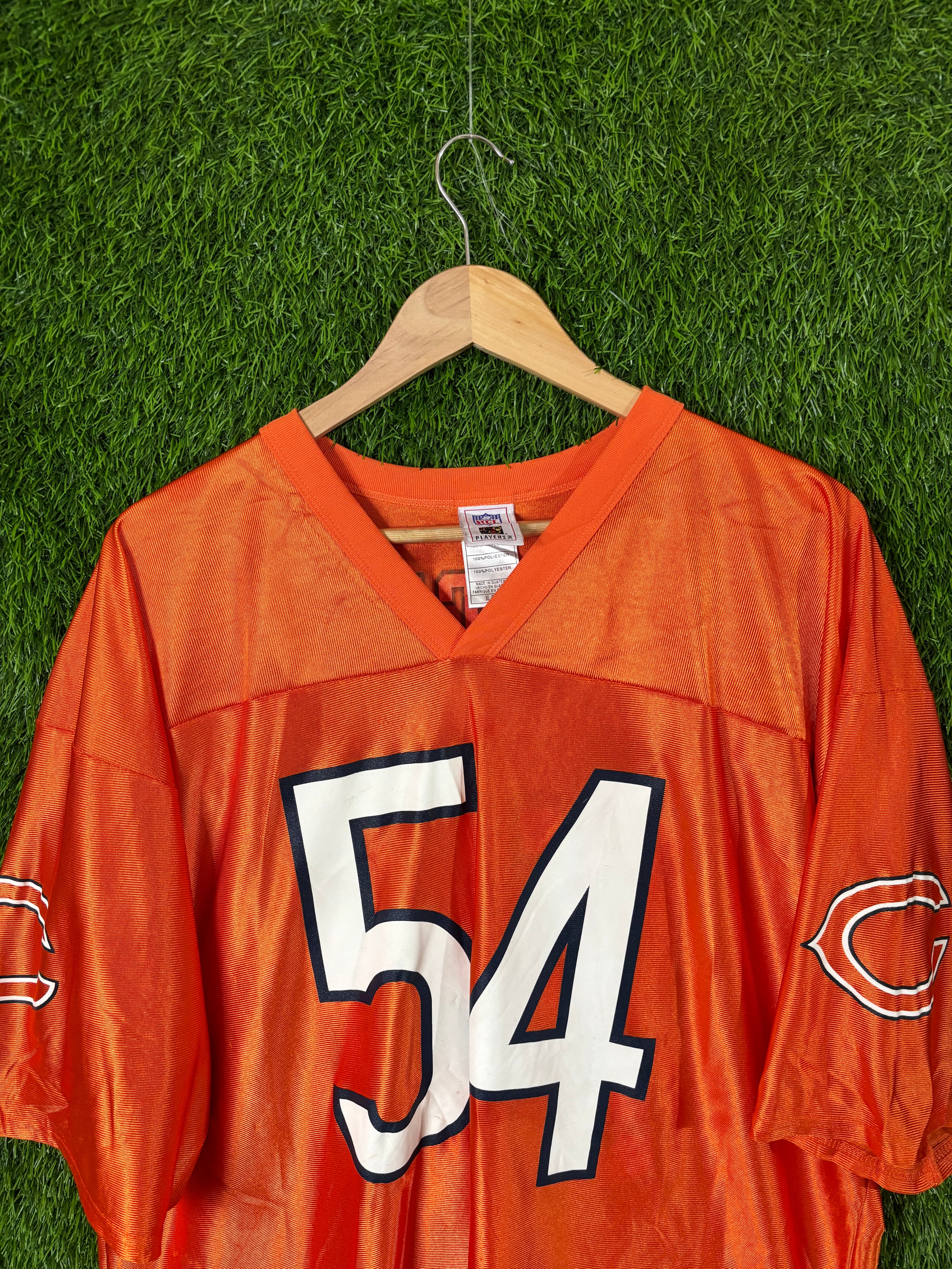 Half Sleeve Jerseys Vintage Streetwear Urlacher 54
