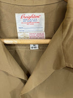 Half Sleeve Shirts Vintage Oversized Creighton