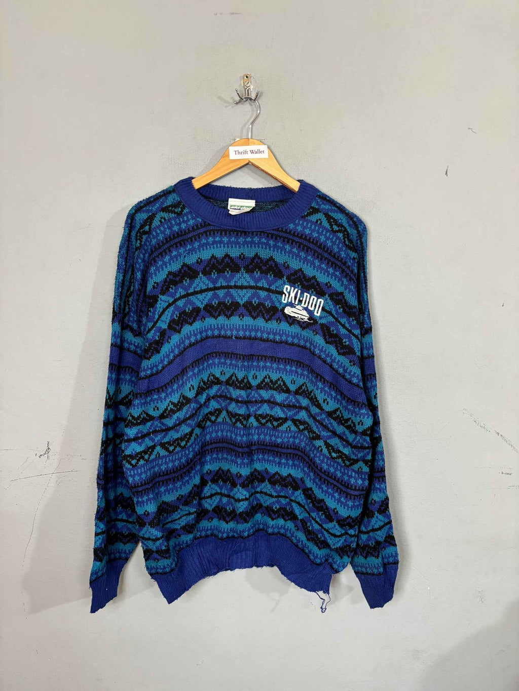 Cardigan Vintage Oversized - Ski doo