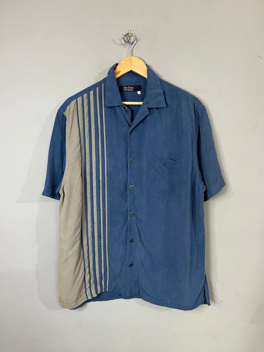 Half Sleeve Shirts Vintage Oversized Nat Nast