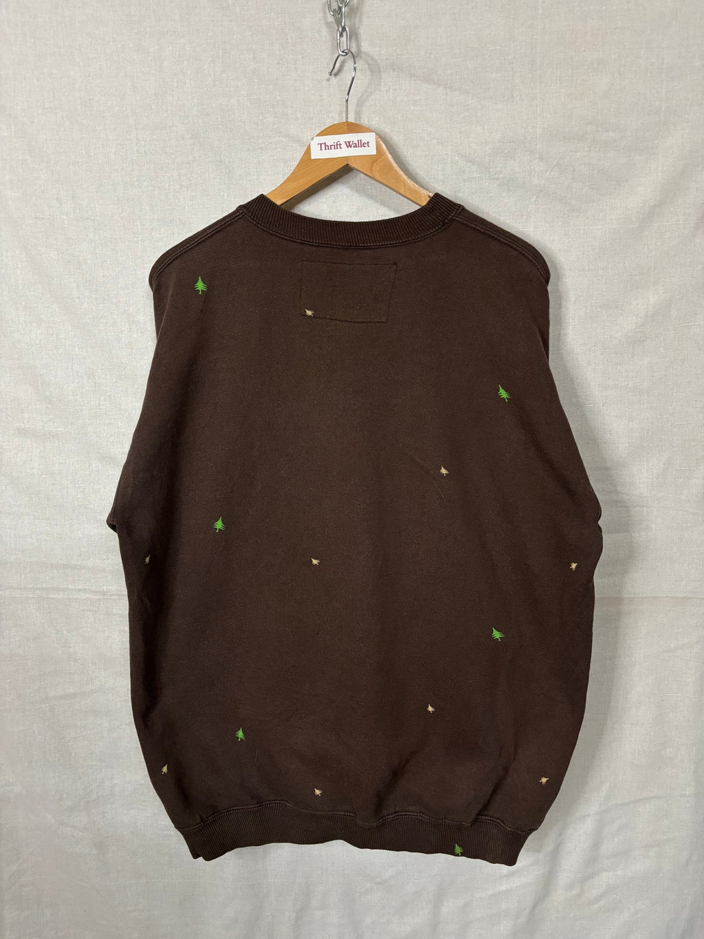 Sweatshirts Vintage Streetwear - Many small Christmas tree