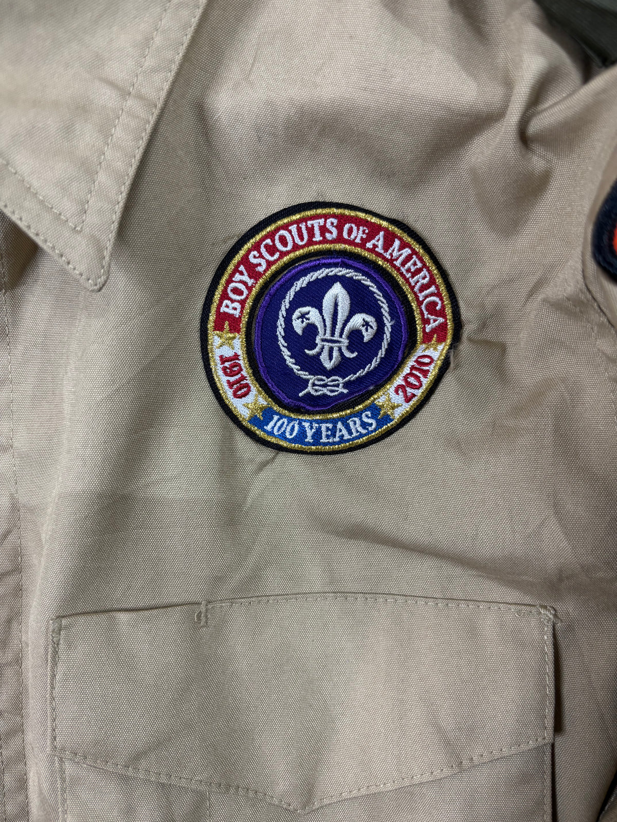 Half Sleeve Shirts Vintage Streetwear Boy Scouts of America