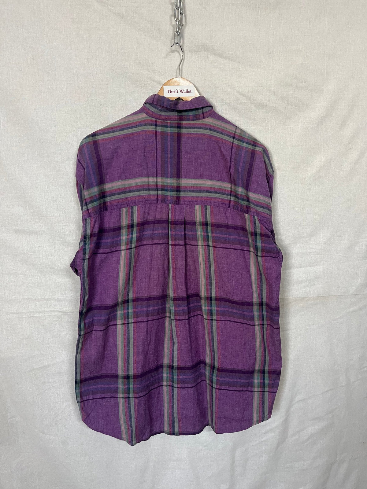 Flannel Shirt Vintage Streetwear AD HOC