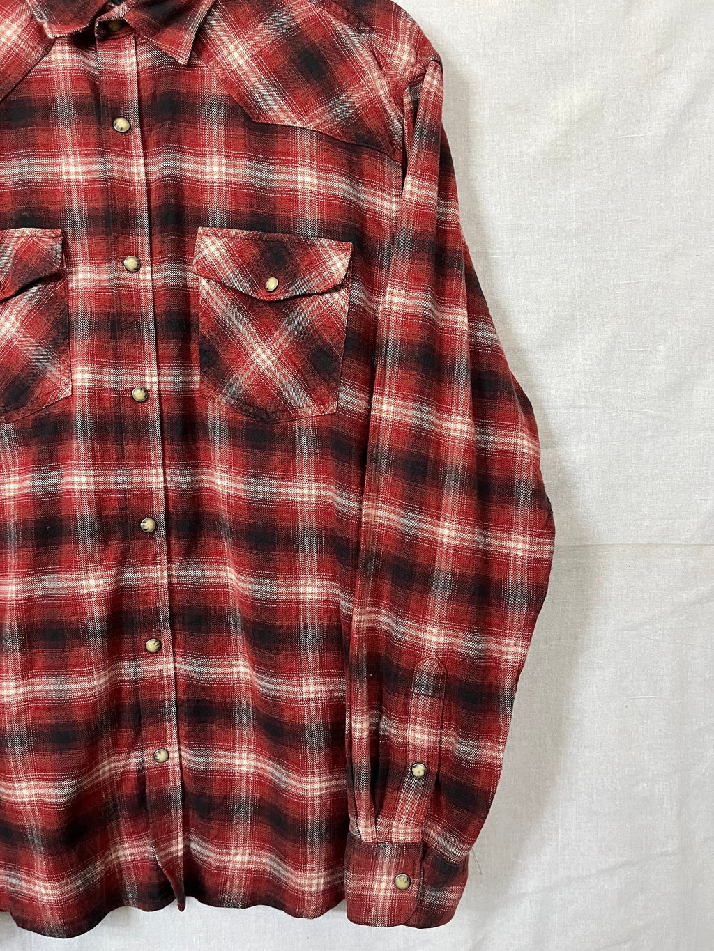Flannel Shirt Vintage Streetwear Wind River