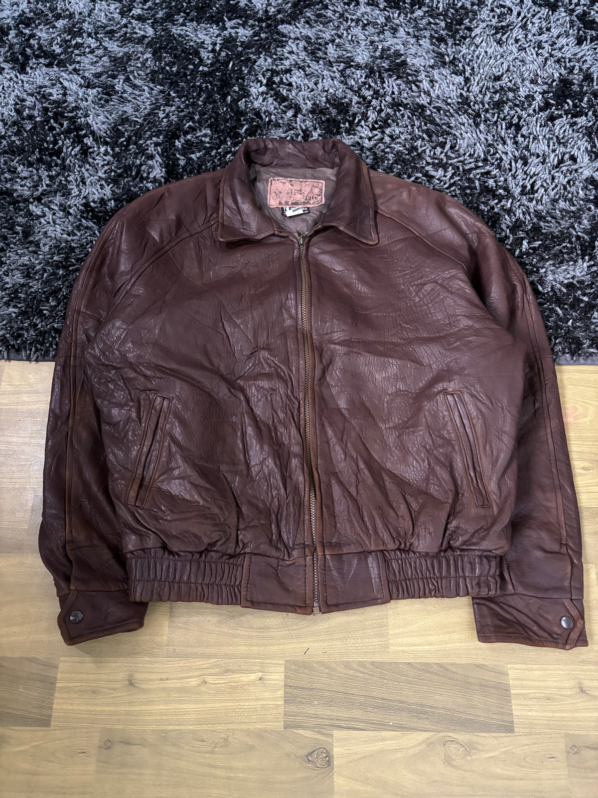 Leather Jackets Oversized Vintage Thinsulate