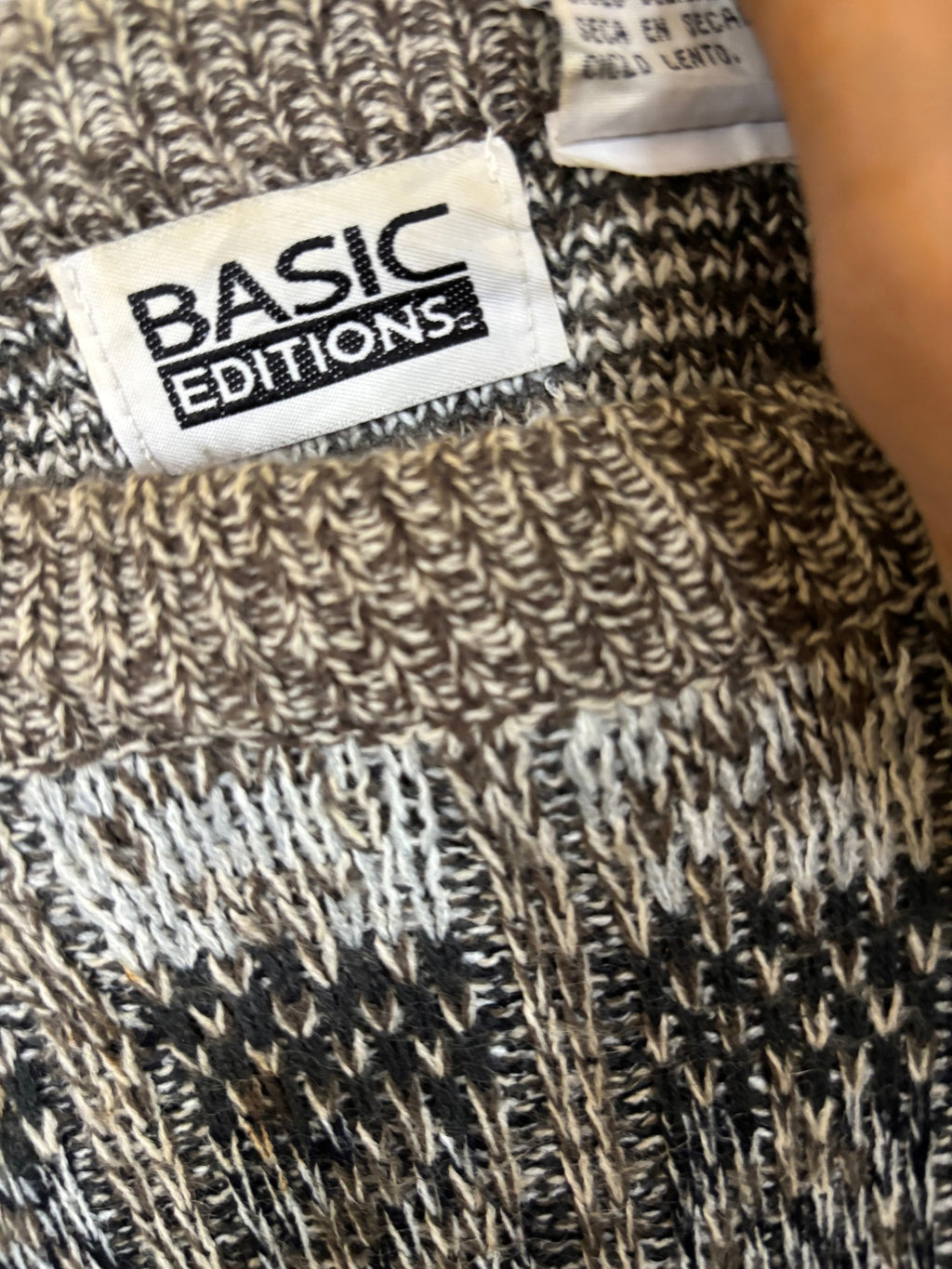Cardigan Vintage Oversized - Basic Edltlons