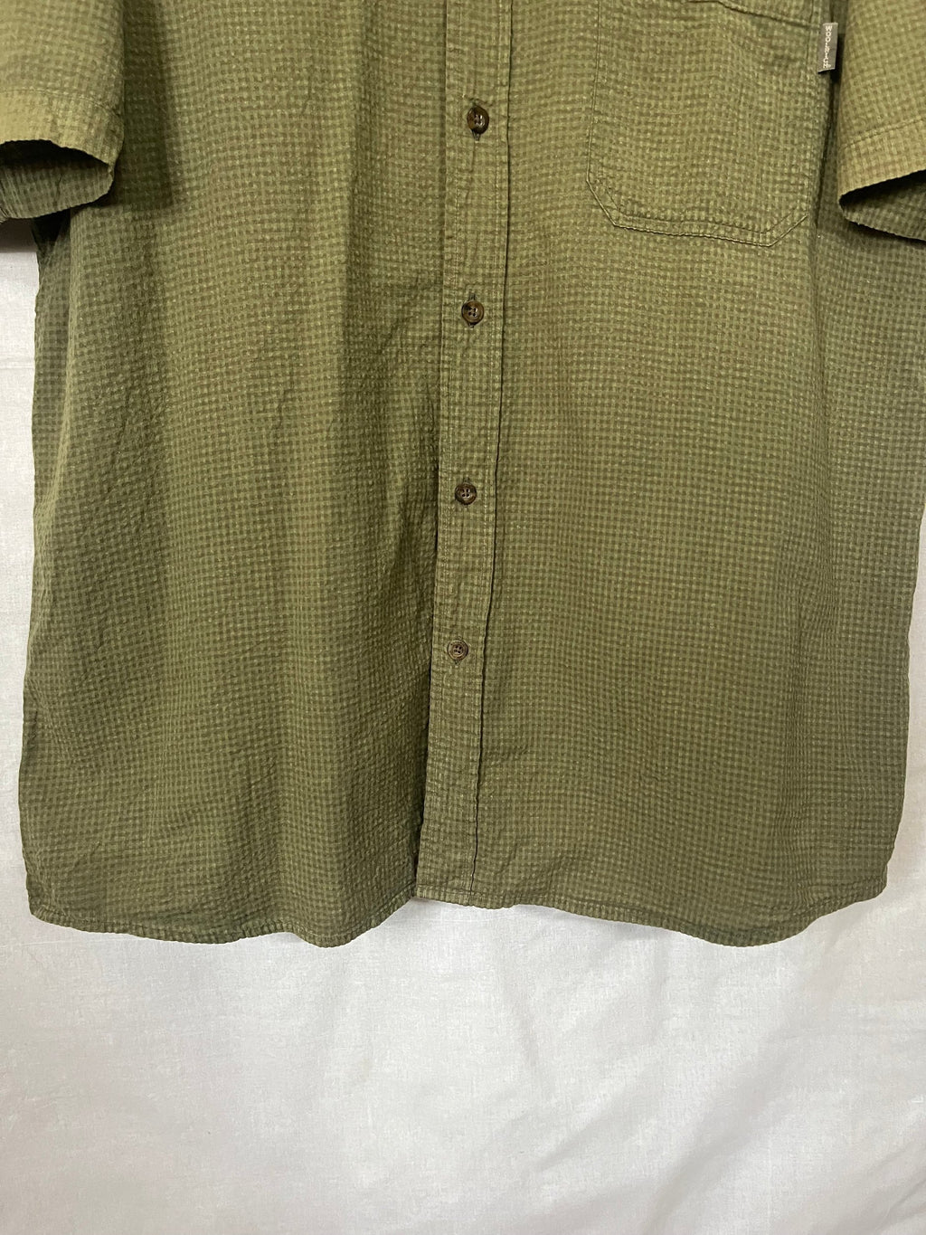 Half Sleeve Shirts Vintage Streetwear Wool Rich