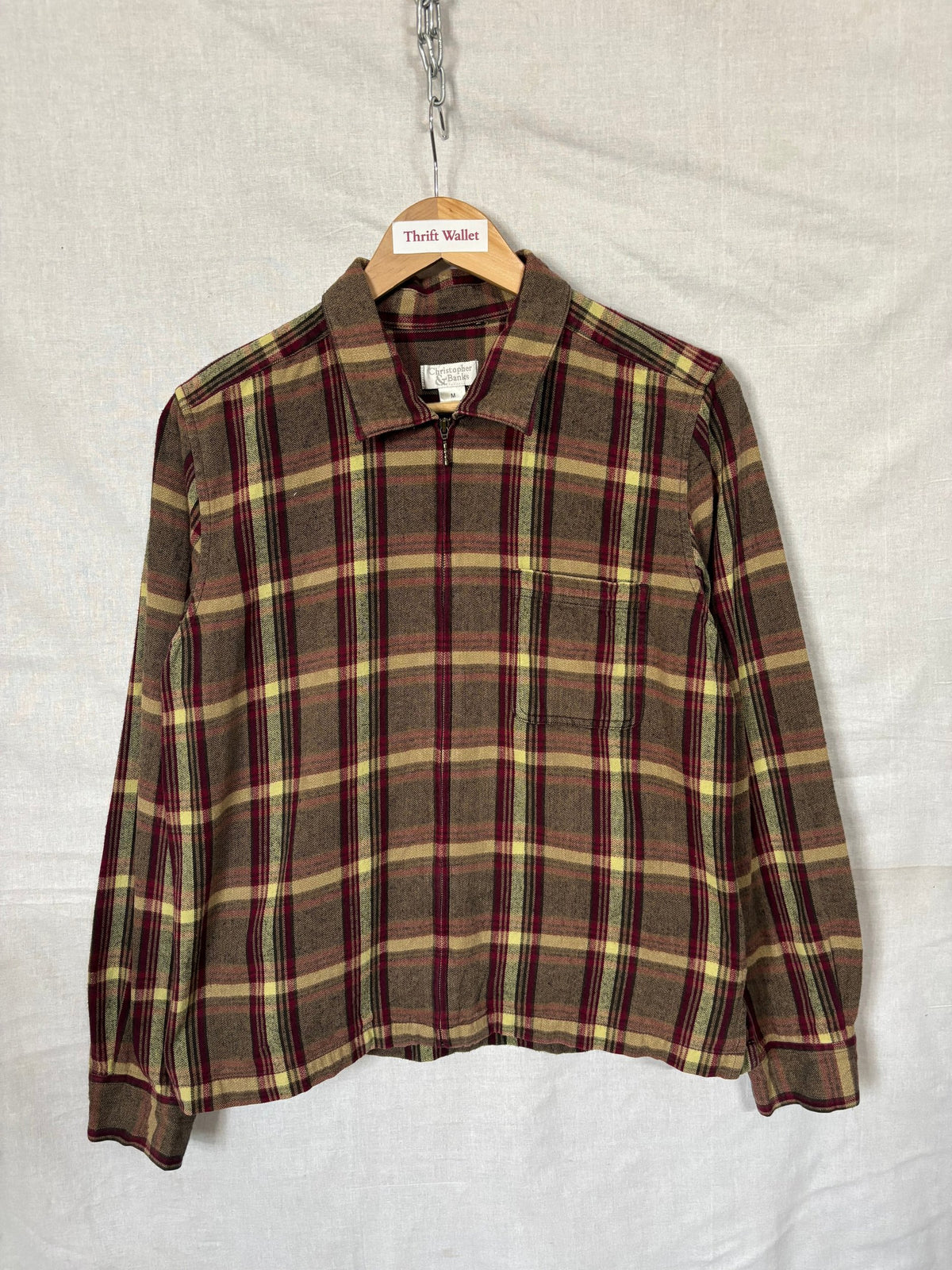 Flannel Shirt Vintage Streetwear Christop Her s Banks