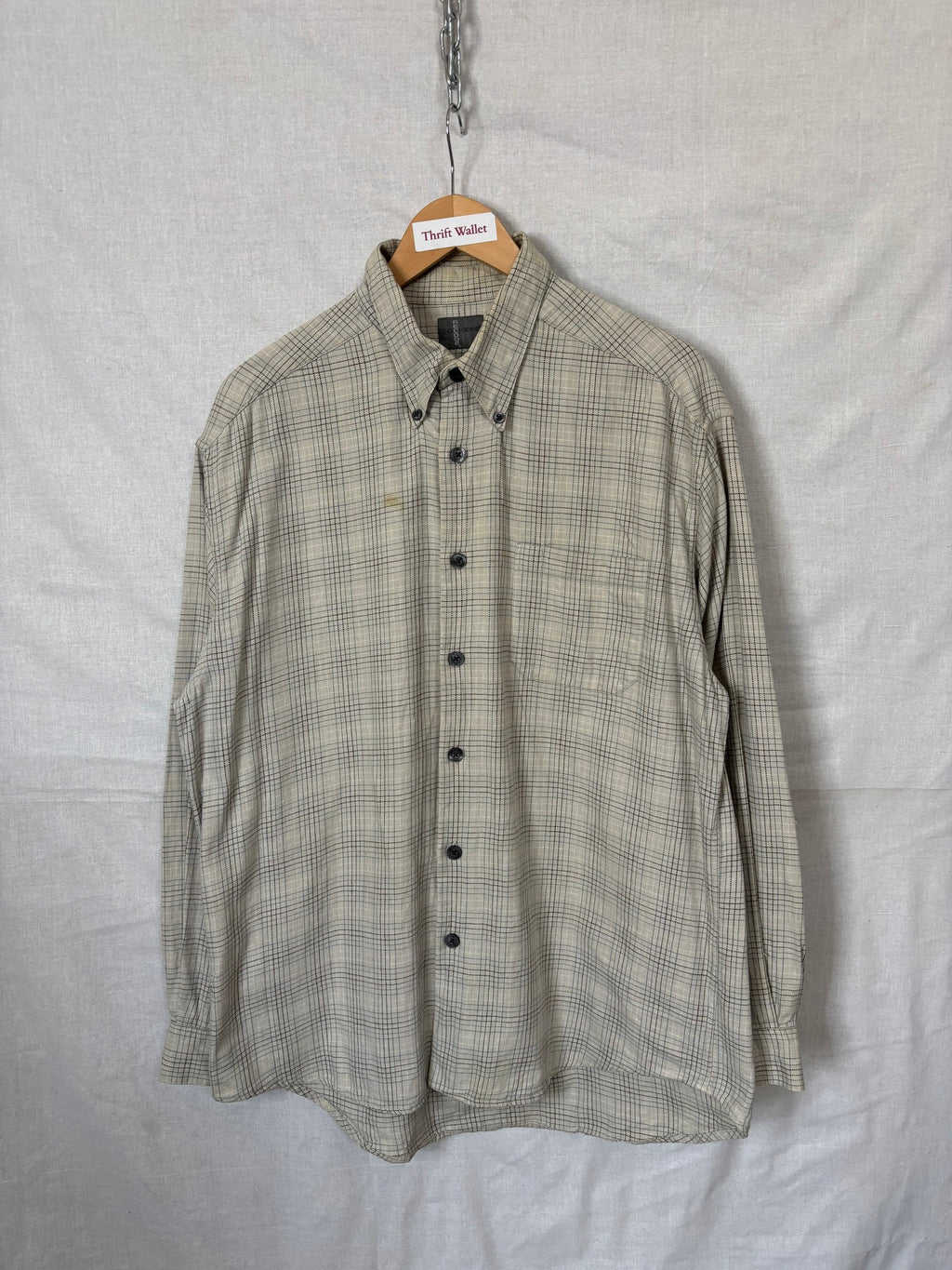Flannel Shirt Vintage Streetwear Dockers Recode