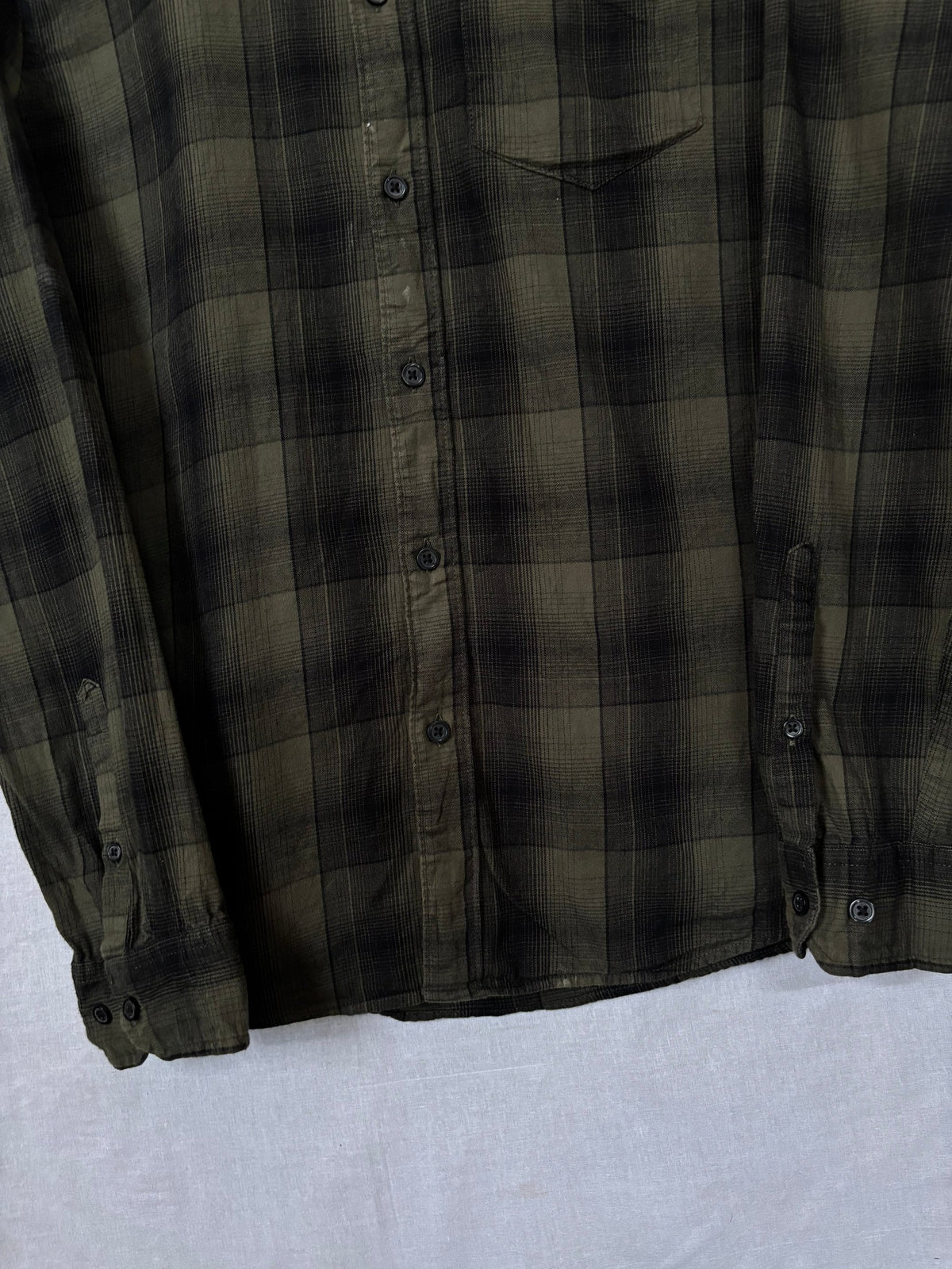 Flannel Shirt Vintage Streetwear Apt 9