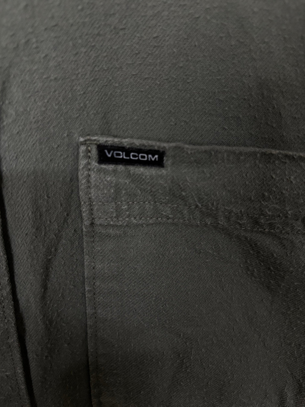 Flannel Shirt Vintage Streetwear Volcom