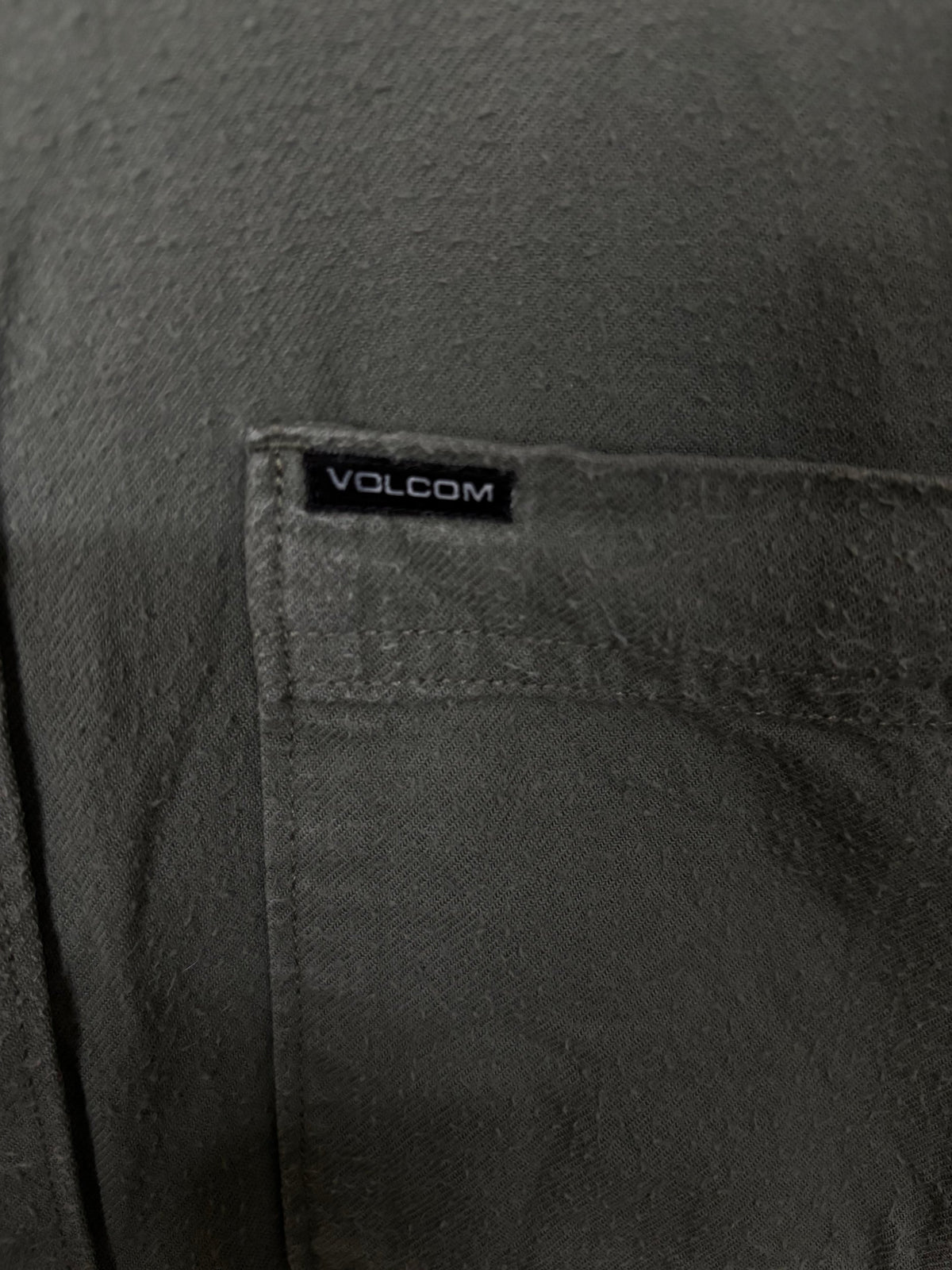 Flannel Shirt Vintage Streetwear Volcom