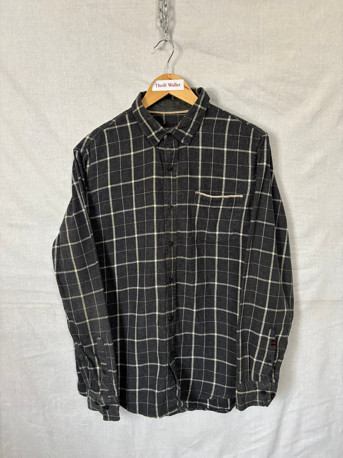 Flannel Shirt Vintage Streetwear Adam Levine
