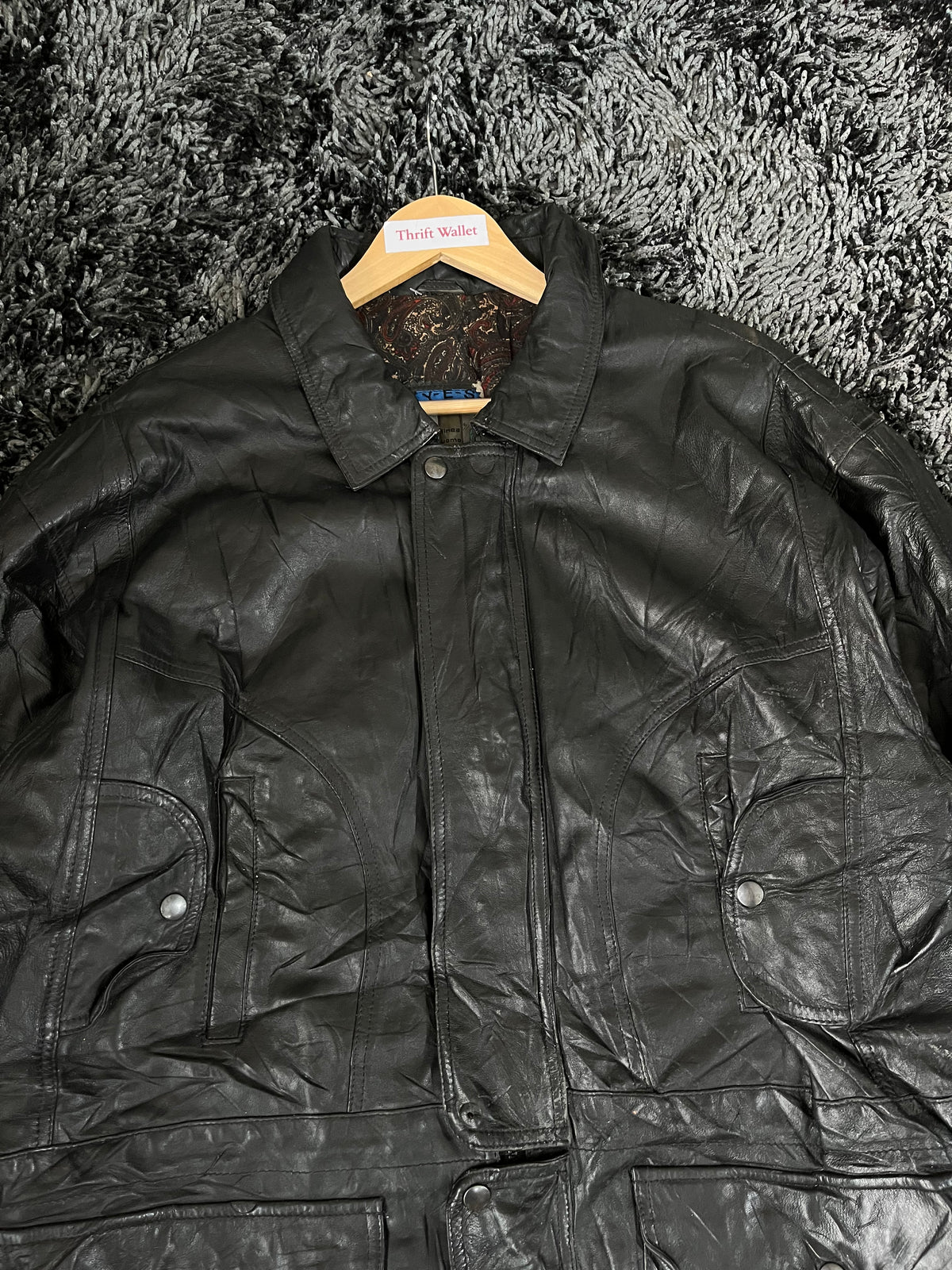 Leather Jackets Vintage Streetwear - Y E S
