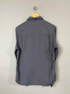 Full Sleeve Shirts Vintage Oversized Human Code