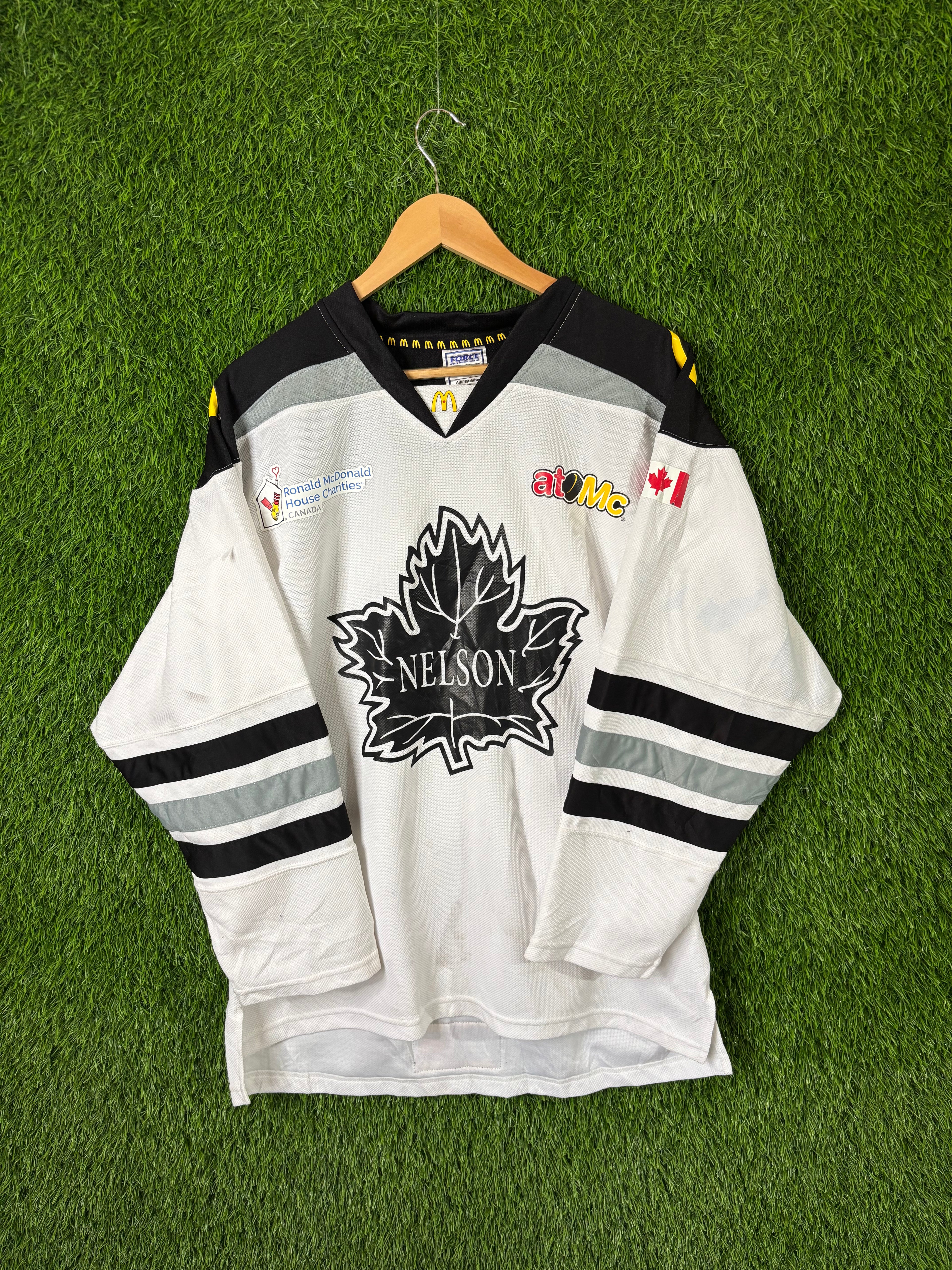 Ice Hockey Jerseys Vintage Streetwear Nelson 18