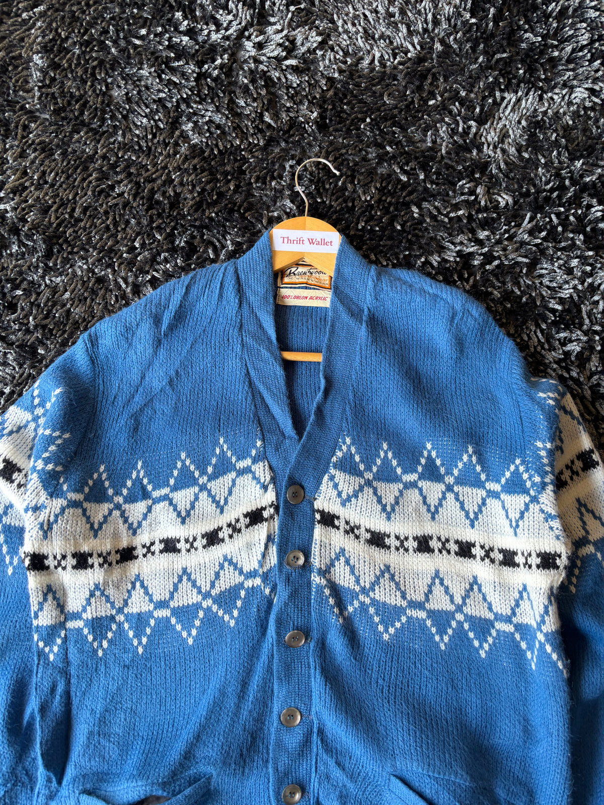 Cardigan Vintage Streetwear Oversized - Bentwood