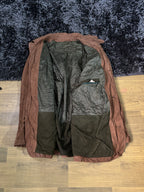 Leather Jackets Vintage Streetwear Oversized Long leather coat