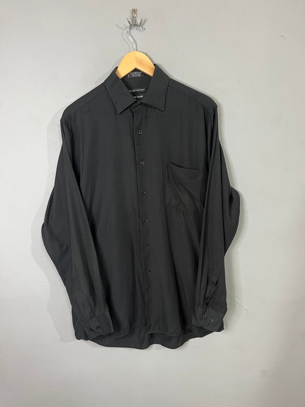 Full Sleeve Shirts Vintage Oversized Pierre Cardin