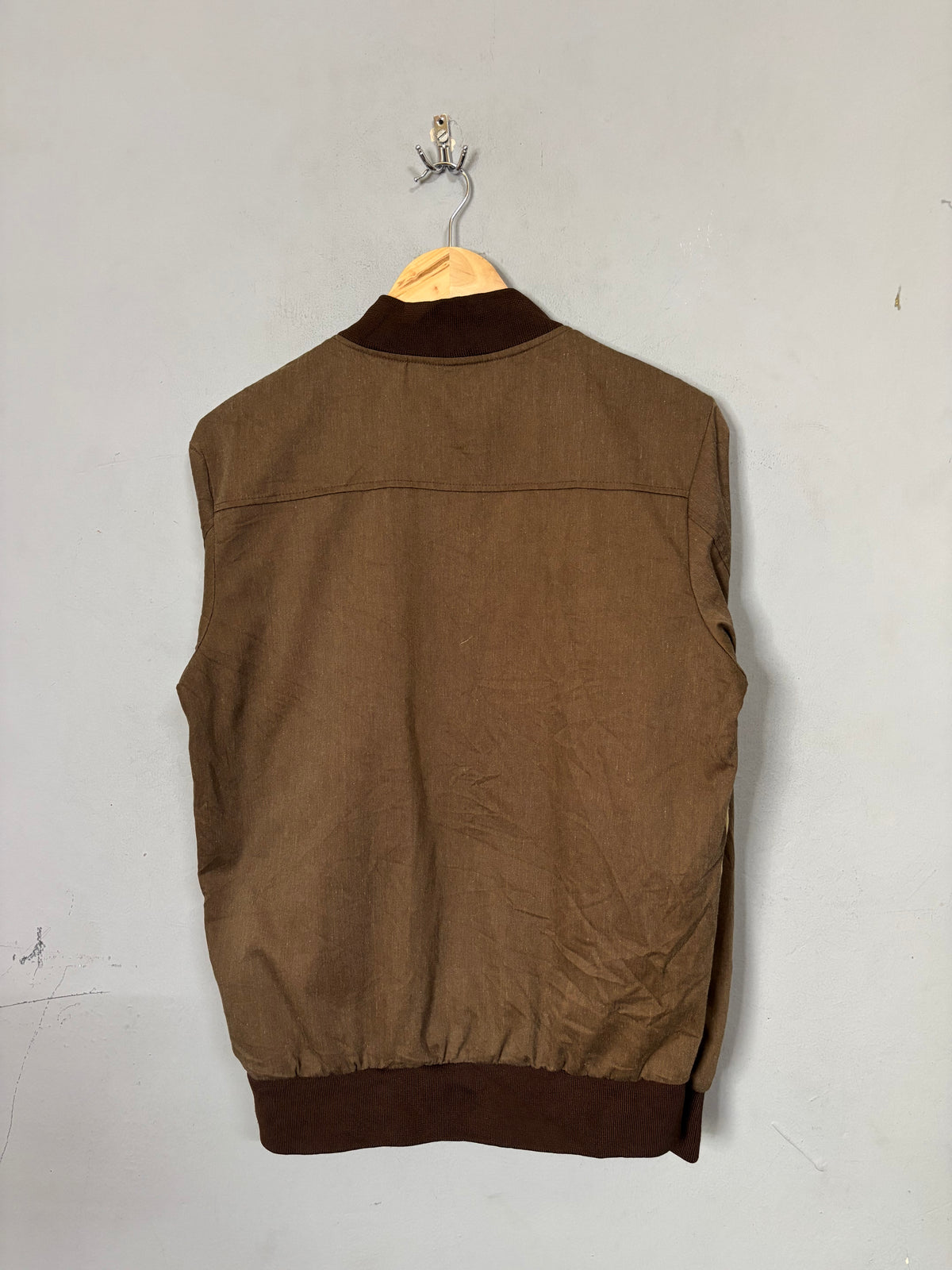 Windbreakers Vintage Streetwear Cream & Brown