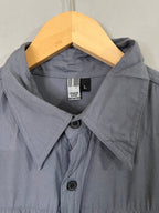 Full Sleeve Shirts Vintage Oversized Human Code