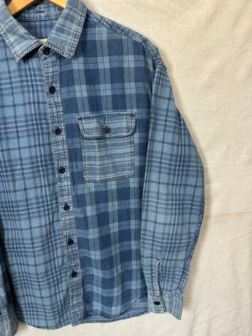 Flannel Shirt Vintage Streetwear American Eagles