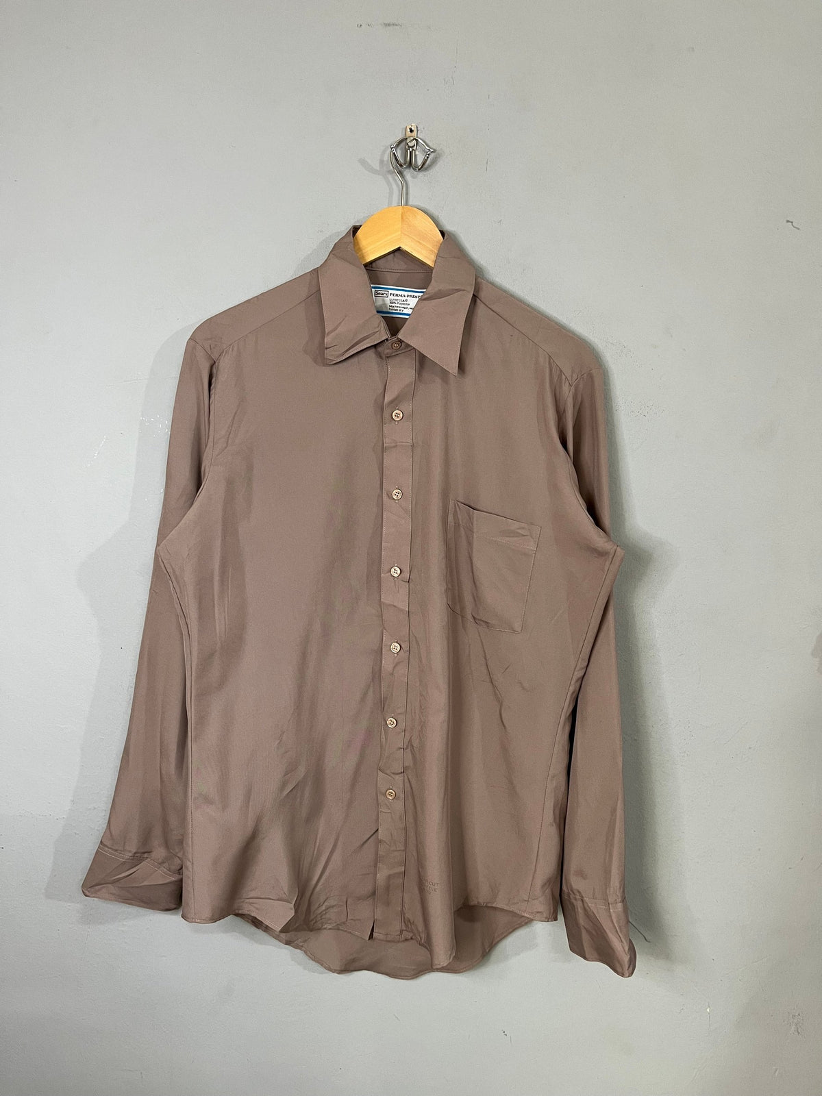 Full Sleeve Shirts Vintage Oversized Perms Prest