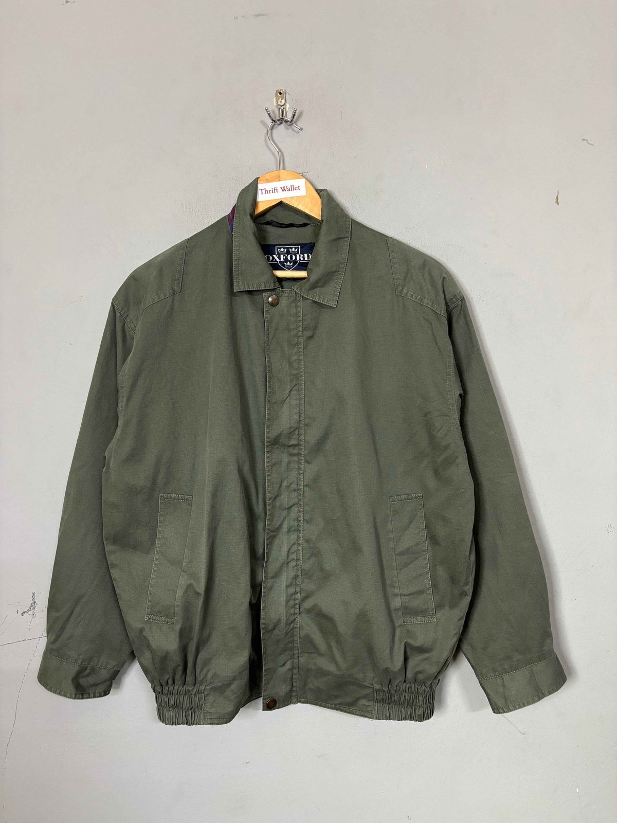 Jacket Vintage Streetwear Oxford