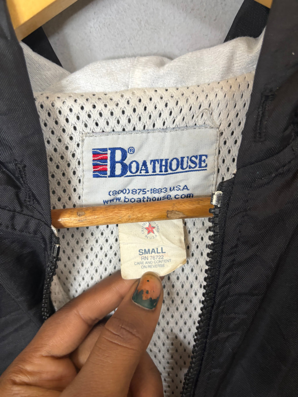 Windbreakers Vintage Streetwear Oversized Boathouse