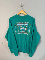 Sweatshirt Vintage Streetwear Country Christmas