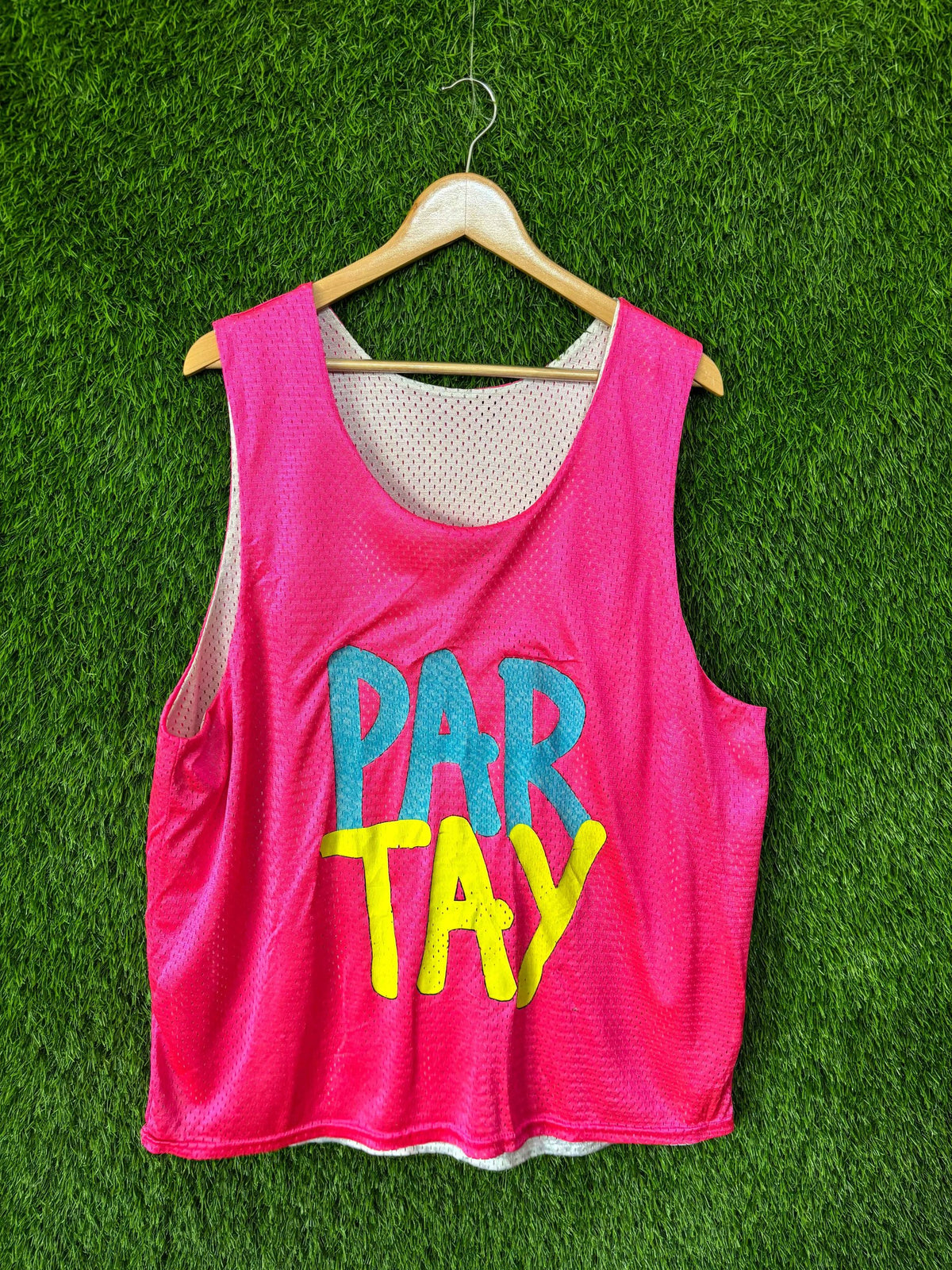 Sleeveless Jersey Vintage Streetwear Party