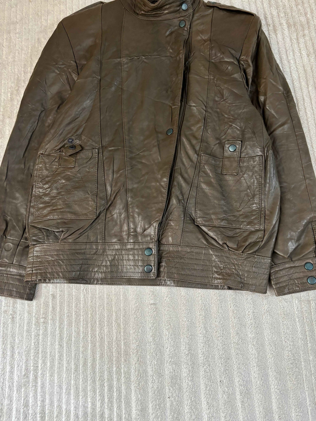 Leather Jackets Vintage Streetwear - Acabados