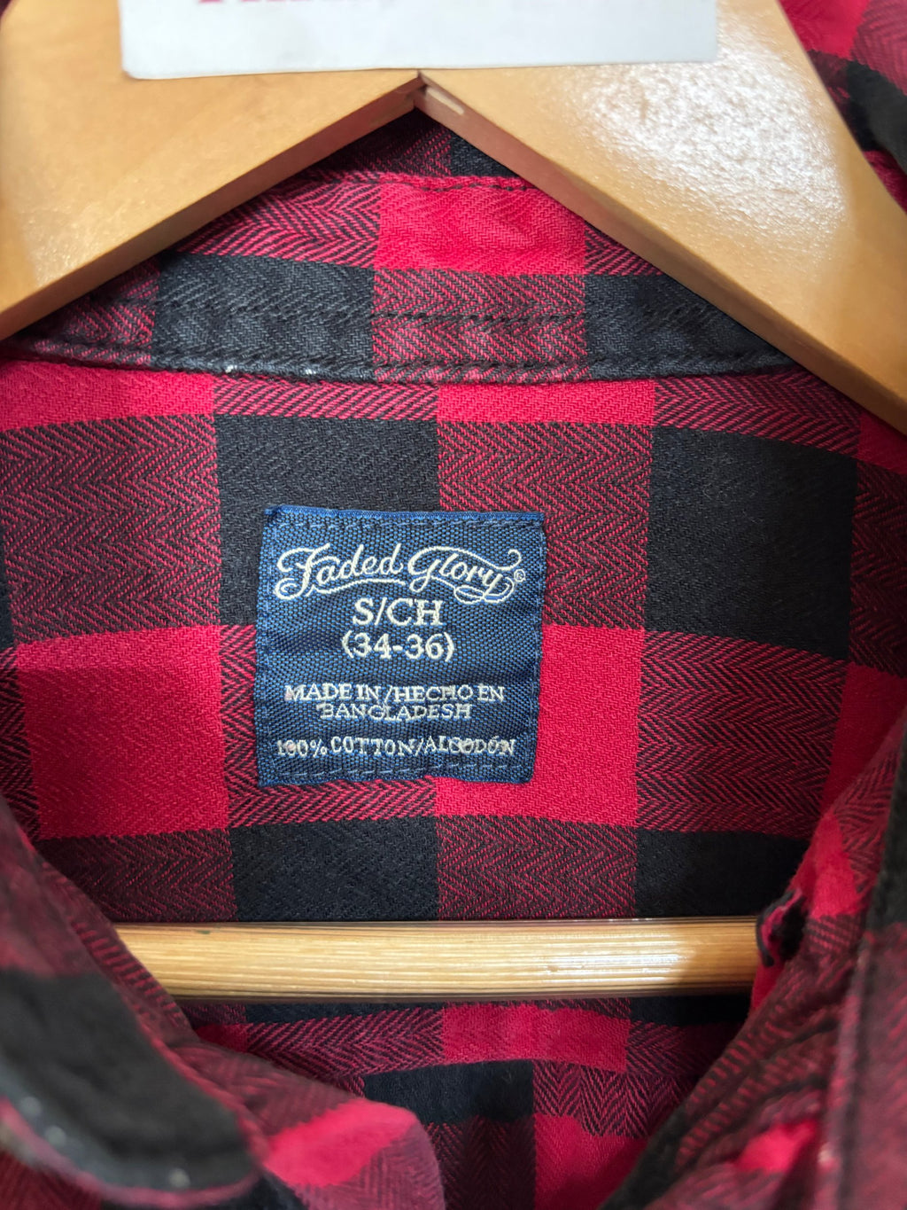 Flannel Shirt Vintage Streetwear Faded Glory