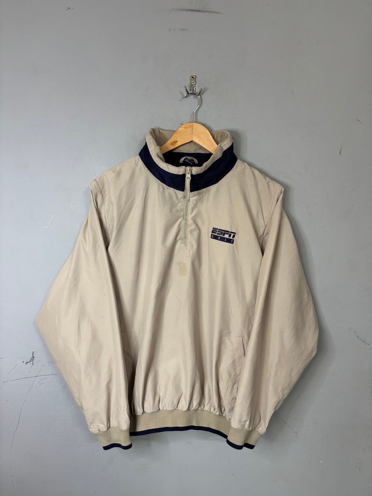 Windbreakers Vintage Streetwear Oversized Espn sports