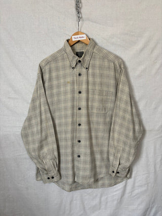 Flannel Shirt Vintage Streetwear Dockers Recode