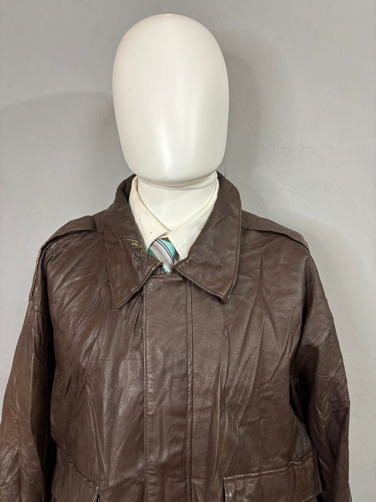 Leather Jackets Vintage Streetwear Oversized Michael Morgan