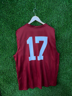 Half Sleeve Jerseys Vintage Streetwear Alabama
