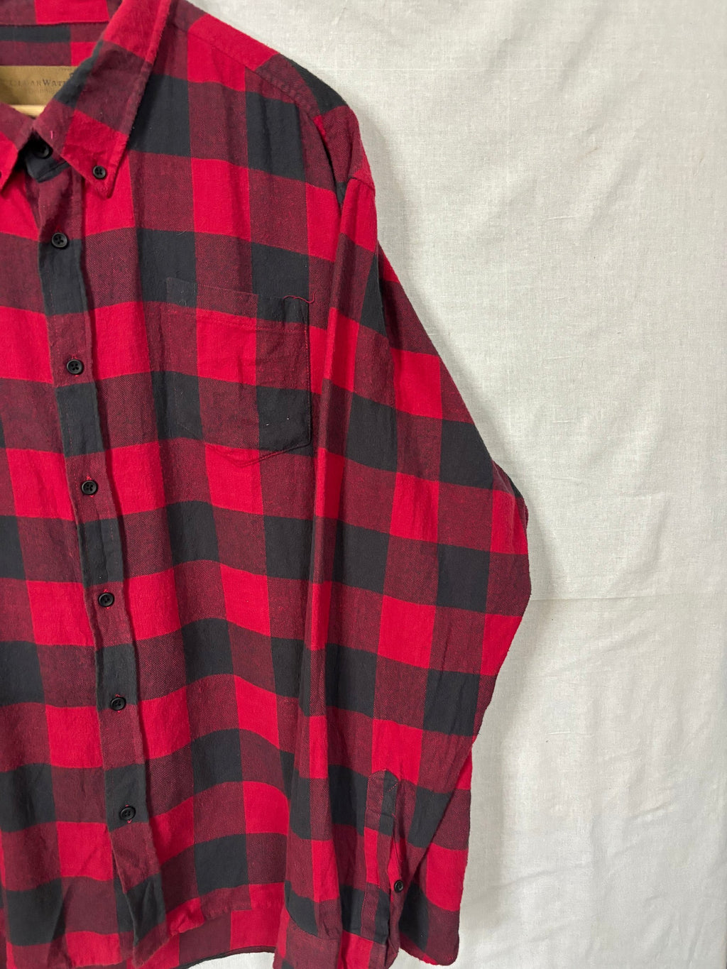 Flannel Shirt Vintage Streetwear - Clear water