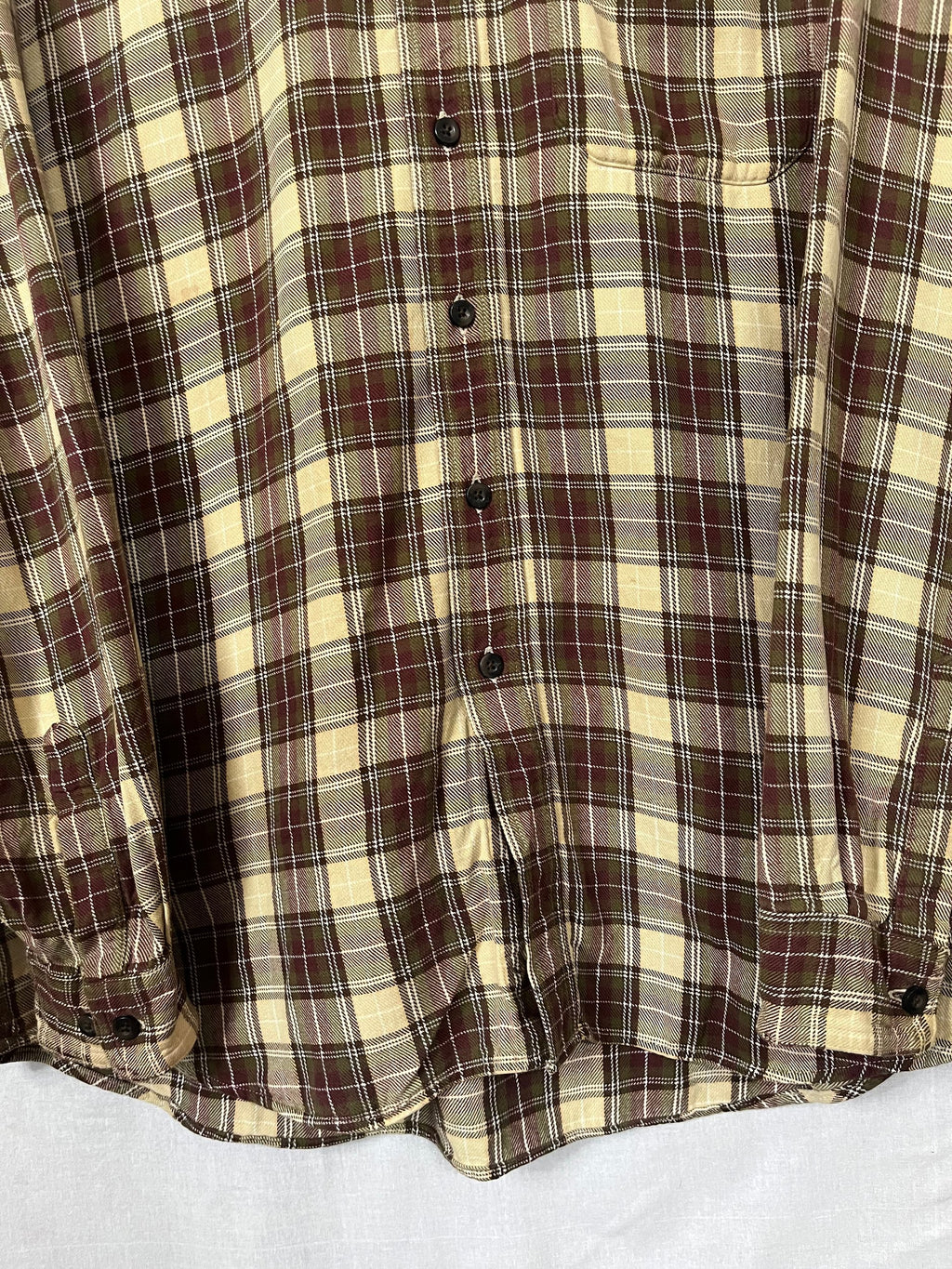 Flannel Shirt Vintage Streetwear LLBean