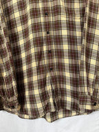 Flannel Shirt Vintage Streetwear LLBean