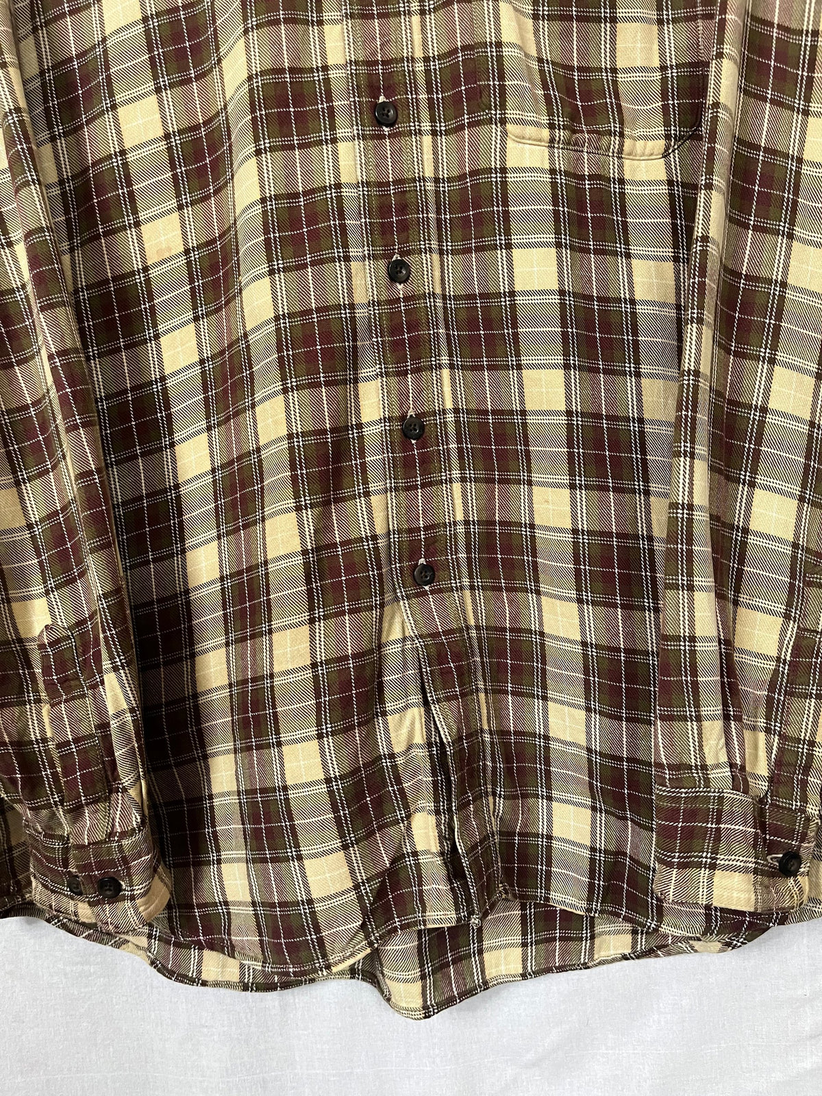 Flannel Shirt Vintage Streetwear LLBean