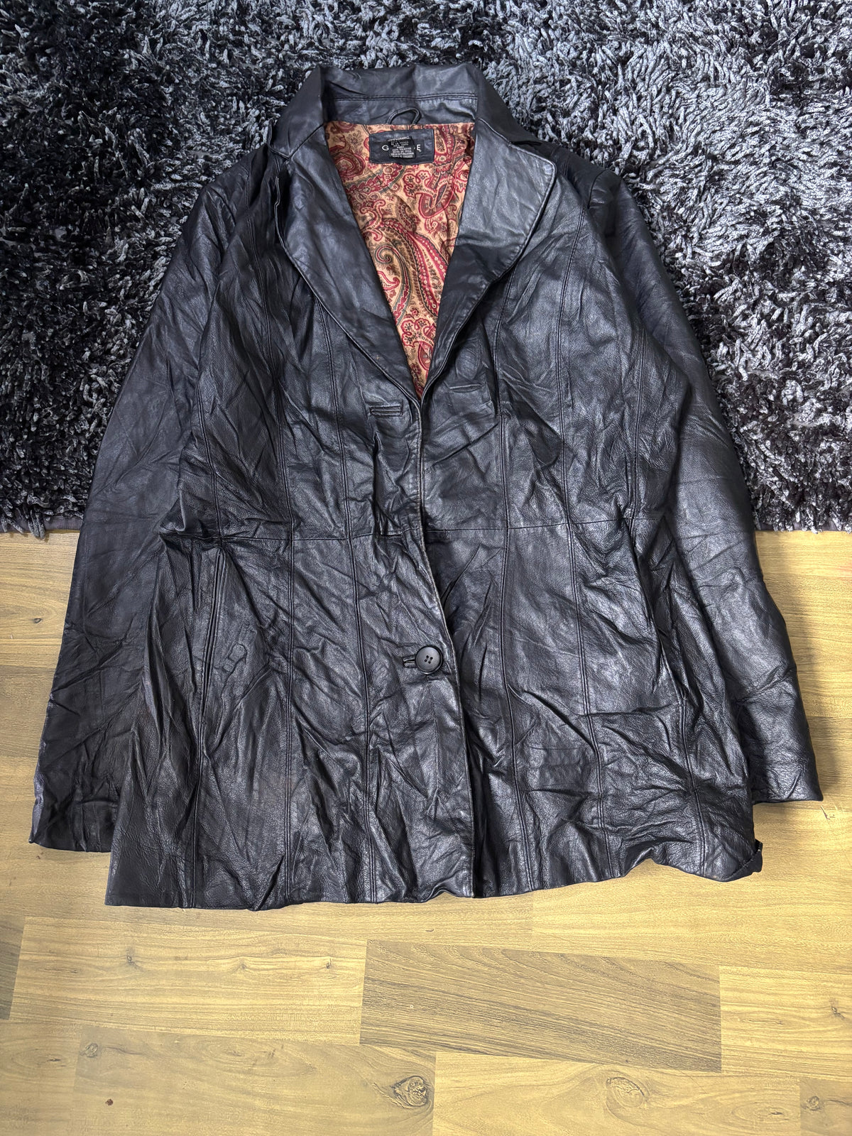 Leather Jackets Vintage Streetwear George