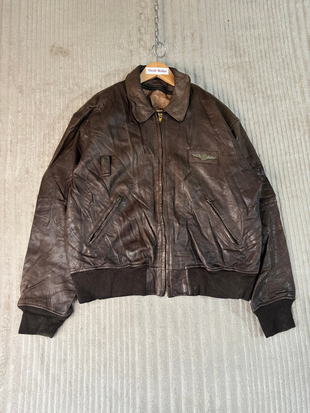 Leather Jackets Vintage Streetwear - Every Time Winner