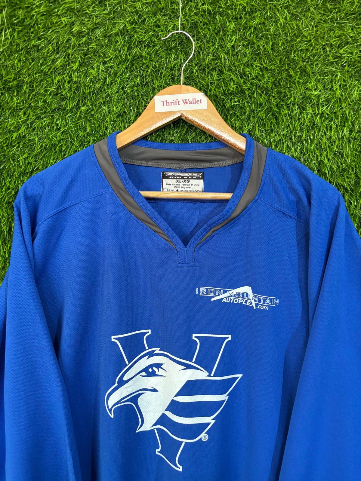 Ice Hockey Jerseys Vintage Streetwear Oversized - Iron Mou Ntain