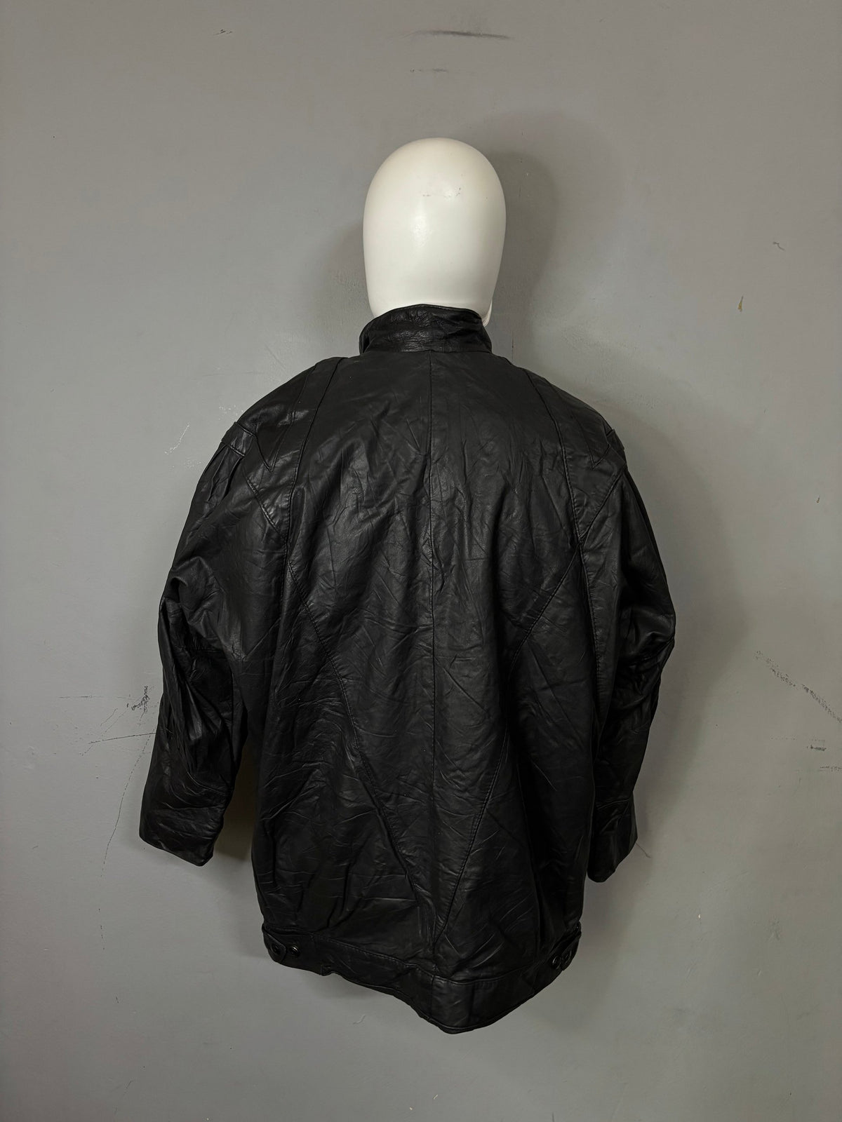 Leather Jackets Oversized Vintage Leather rash