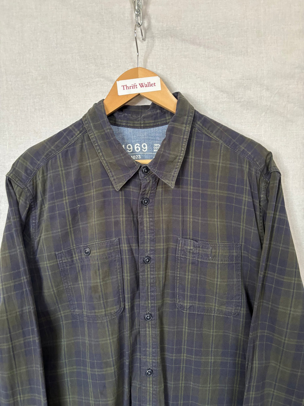 Flannel Shirt Vintage Streetwear Flannel Shirt