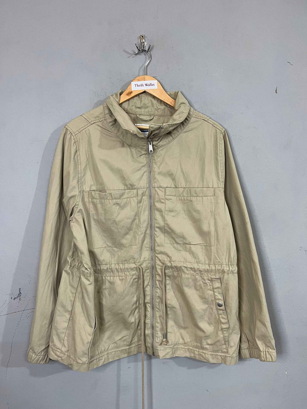 Jacket Vintage Streetwear Oversized Olo Navy